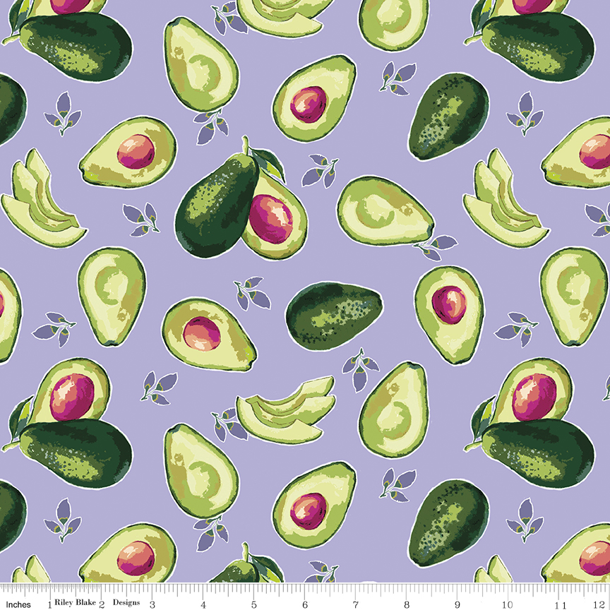 Lucy June- Avocados- Lilac